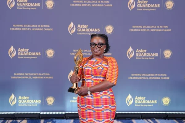 Ghanaian Nurse Naomi Ohene Oti wins 2025 Global Nursing Award for cancer care work